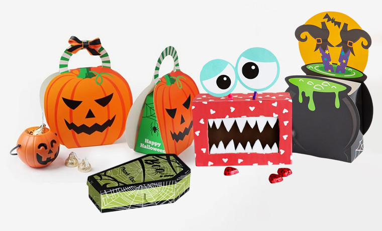 diy halloween treat box