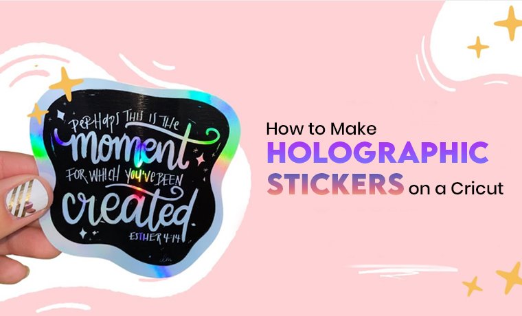 How to Make holographic sticker