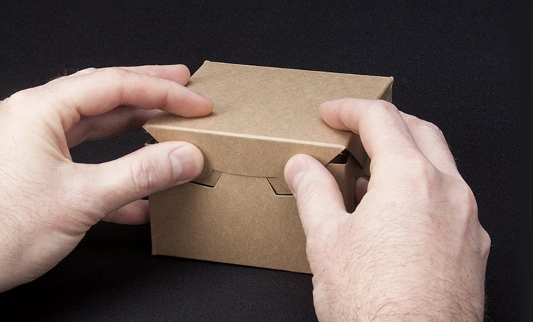 boxes with thumb tabs