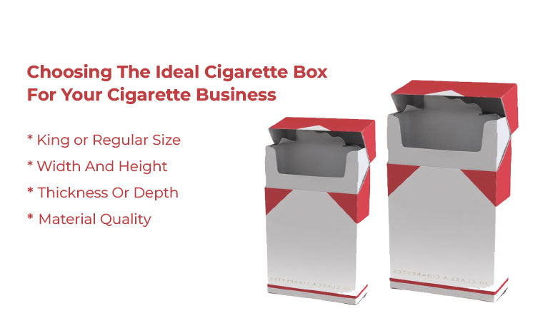 choosing the ideal cigarette box
