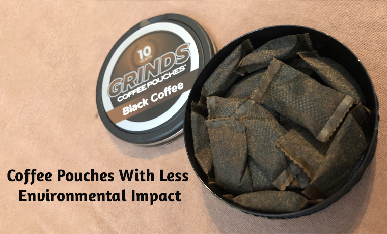 coffee pouches with less environmental impact