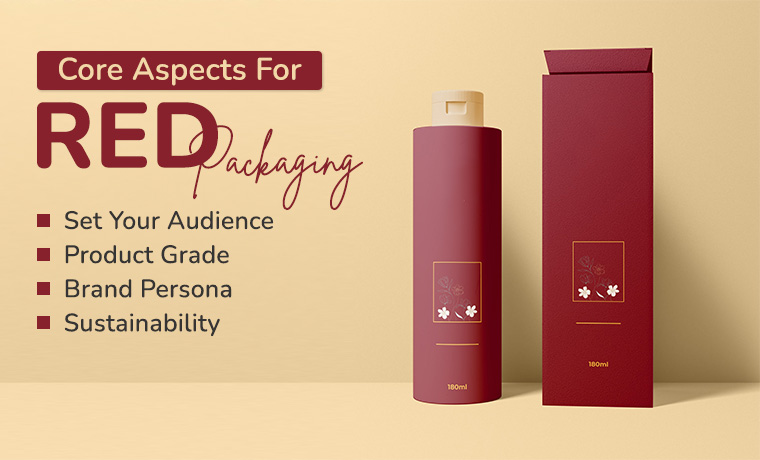 core aspects for red packaging