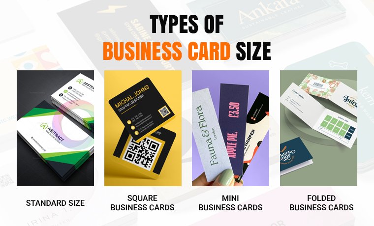 folded business cards