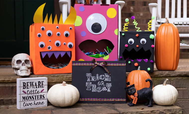 halloween box decoration