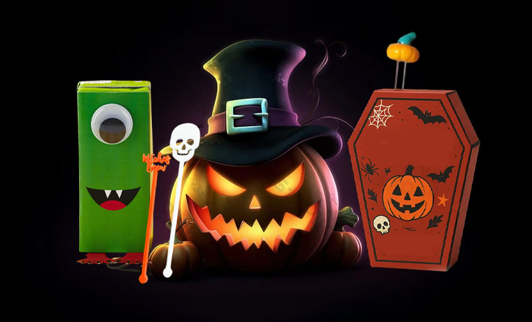 halloween juice box