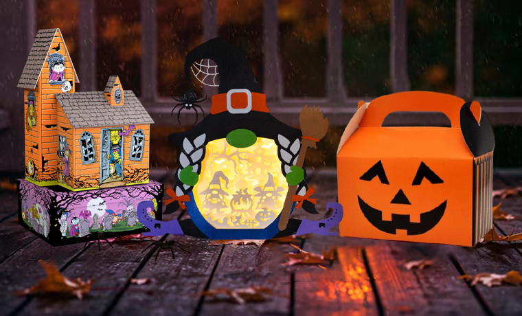 halloween window box