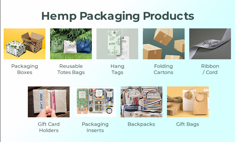 hemp packaging products