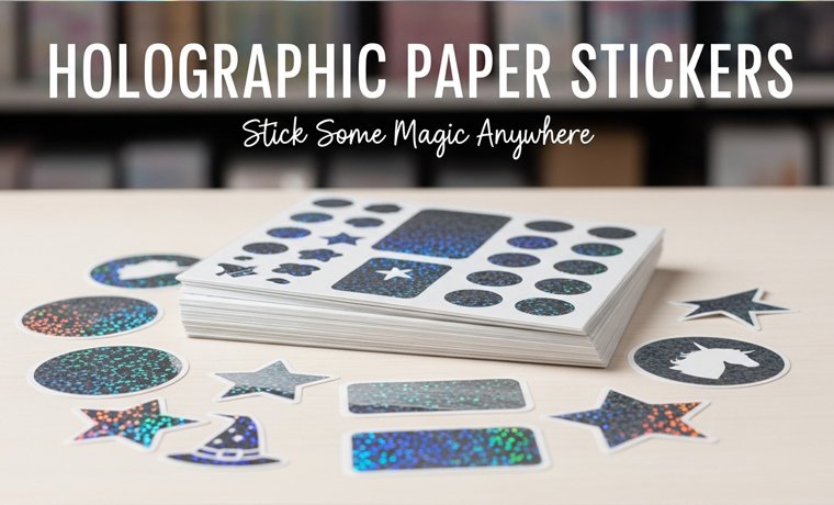 holographic paper stickers