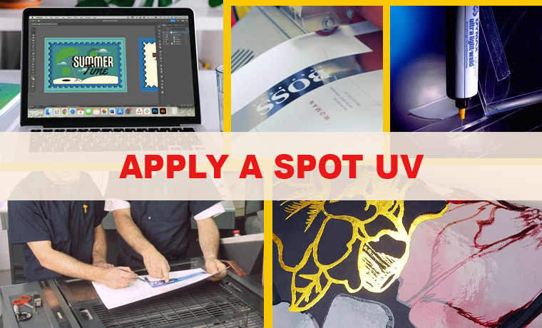 how to apply a spot uv