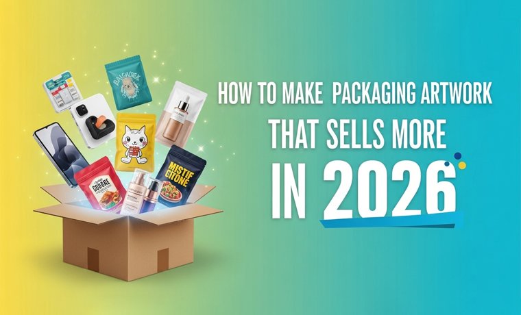 how to make packaging artwork