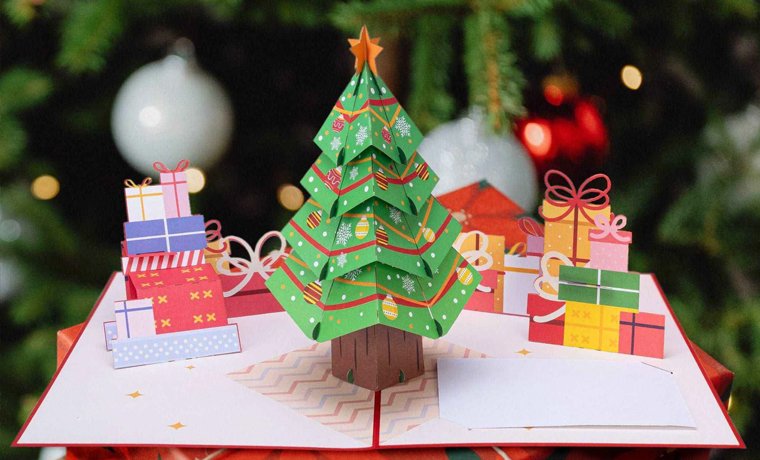 interactive pop up card