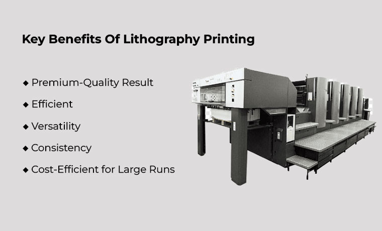 key benefits of lithography printing