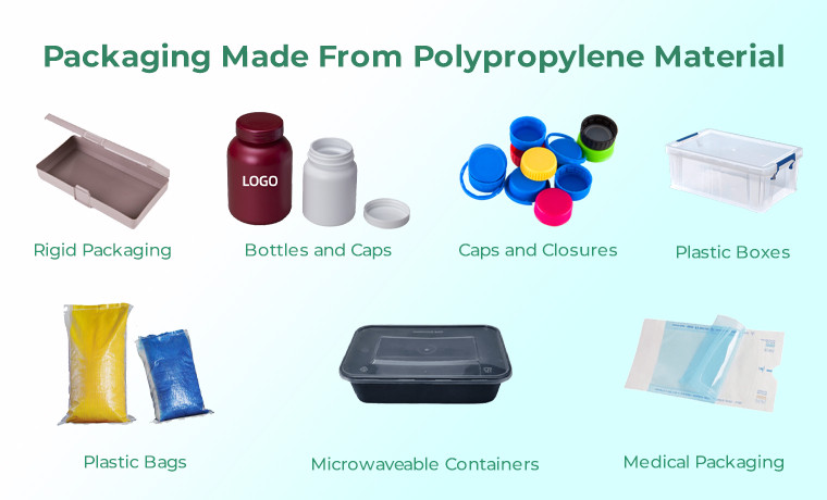 packaging made from polypropylene material