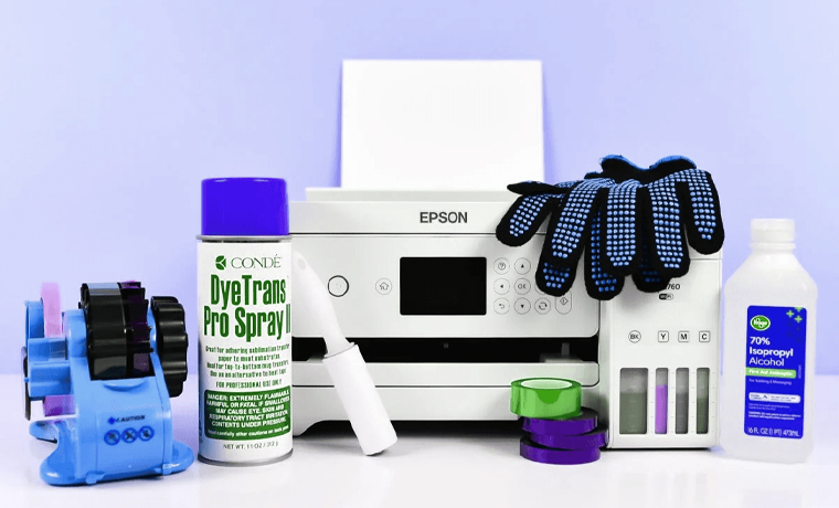 printing on sublimation material