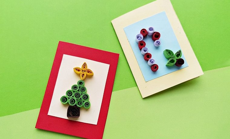 quilling art christmas