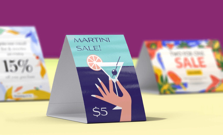 table tent