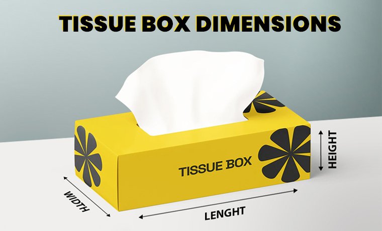 tissue box dimensions