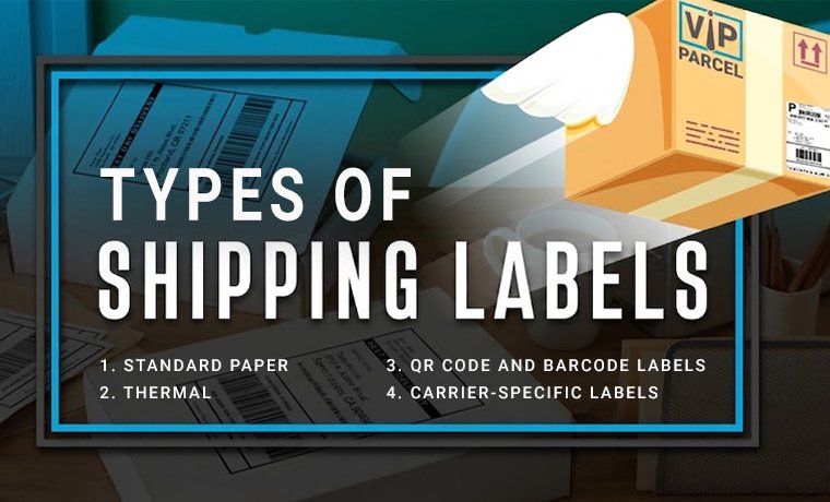 types of shipping labels