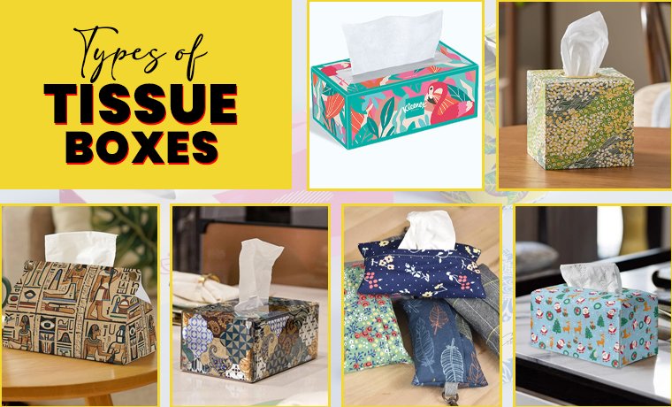 types of tissue boxes