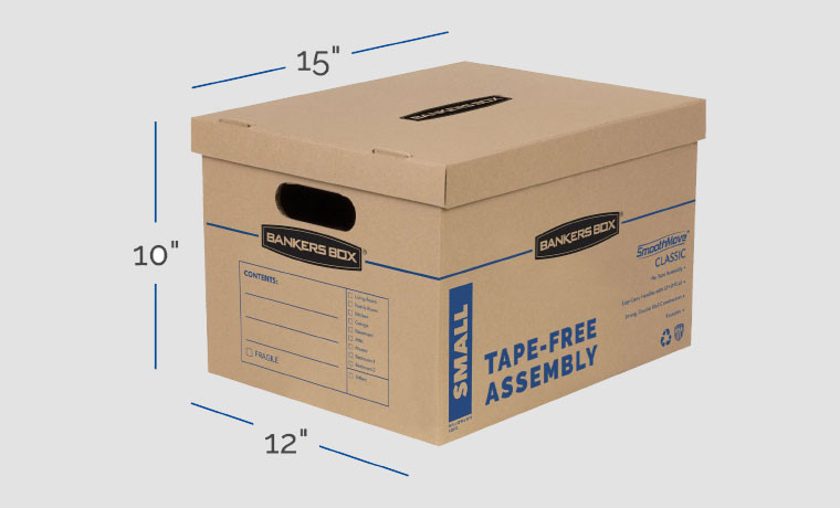 understanding bankers box dimensions