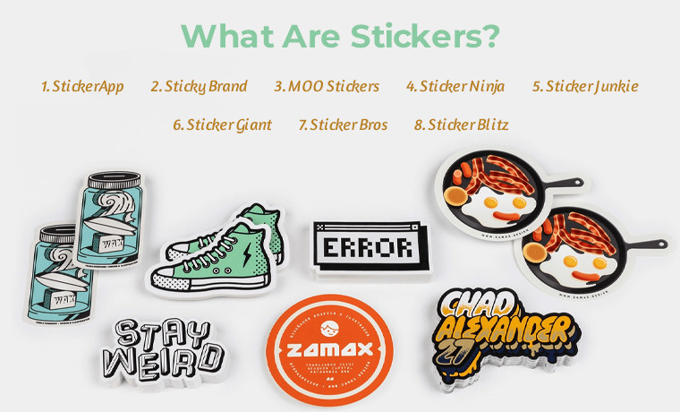 what are stickers
