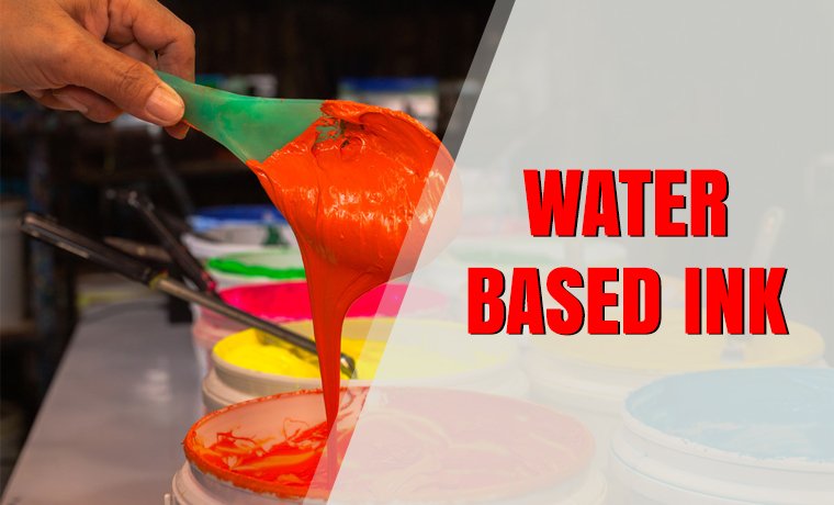 what is water based ink
