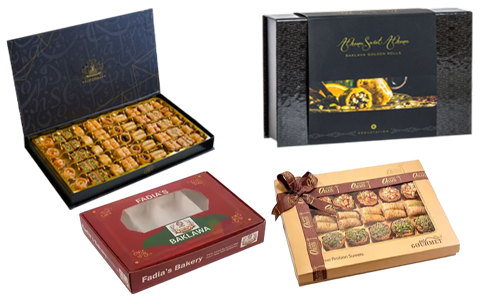 baklava boxes
