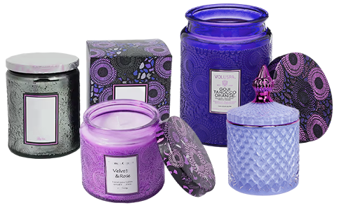 bulk glass candle jars