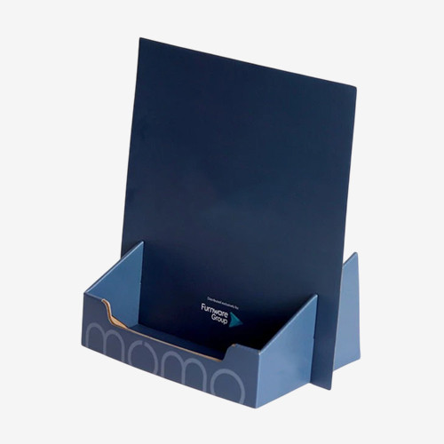 cardboard brochure holder