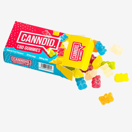 cbd gummies colorful packaging