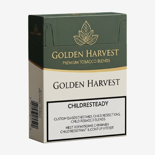 child resistant cigarette box