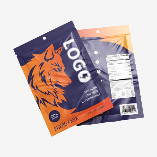 child resistant flat packaging pouches