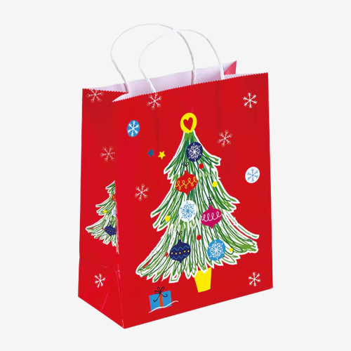 christmas paper gift bags
