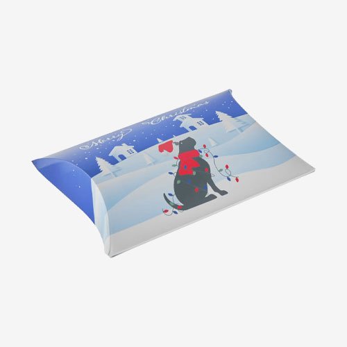 christmas pillow box packaging