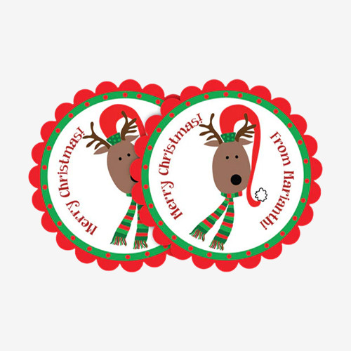 christmas stickers for cards
