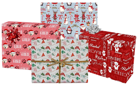 christmas wrapping paper