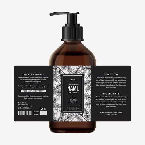 custom cosmetic labels