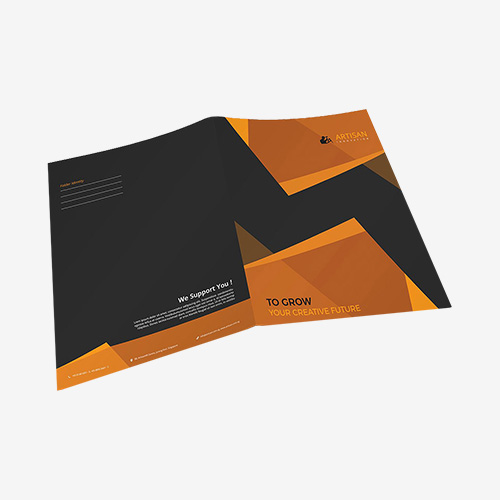 custom document folder