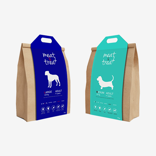 custom dog food packaging