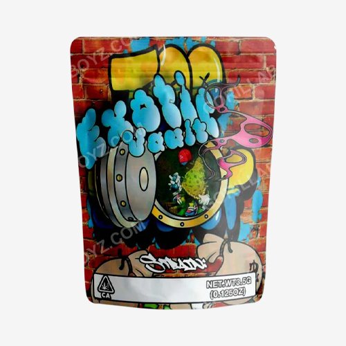 custom exotic weed bags