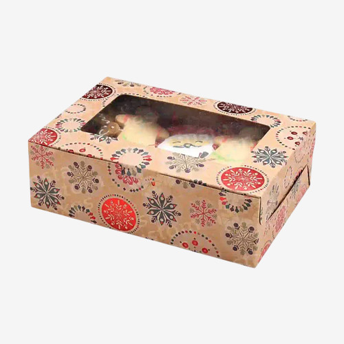 custom holiday cookie boxes
