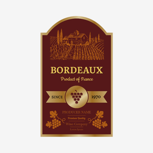 custom packaging wine labels