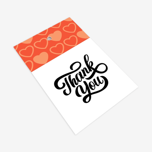 custom printed gift tags