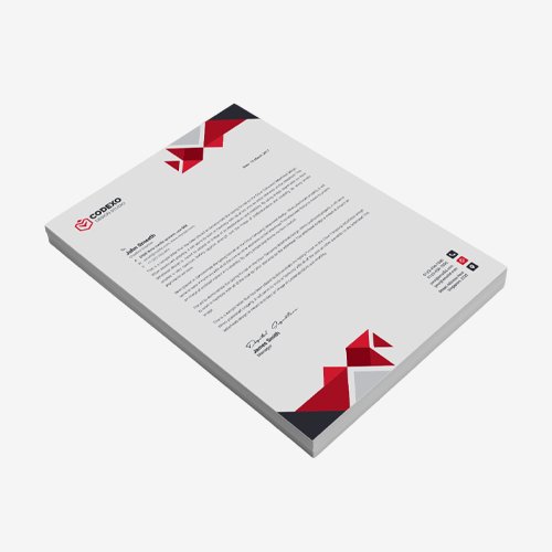 custom printed letterheads