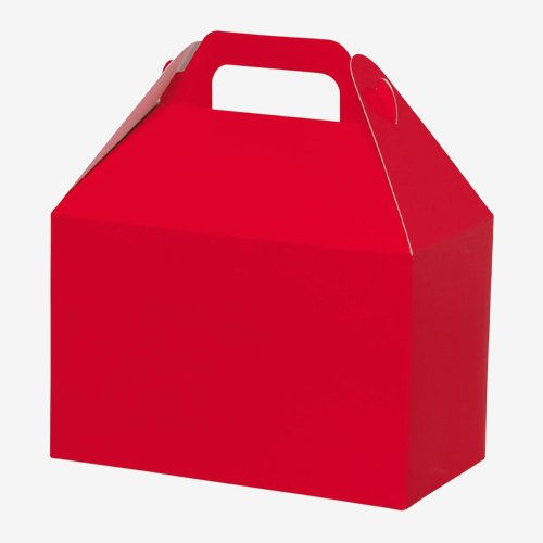 custom red gable boxes