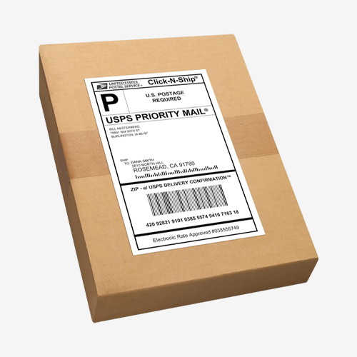 custom shipping labels with logo