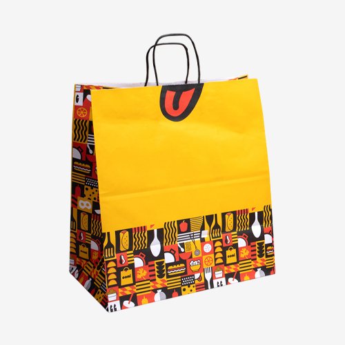 custom take out bags