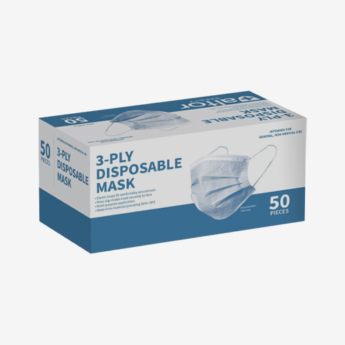 disposable face mask boxes
