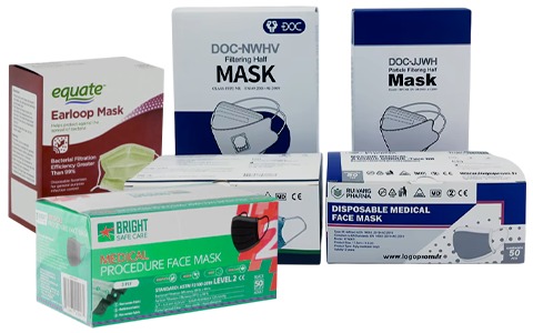 face mask boxes