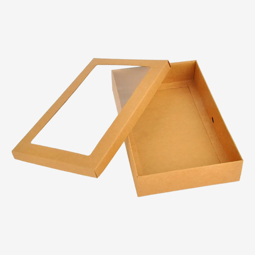 kraft paper boxes with window